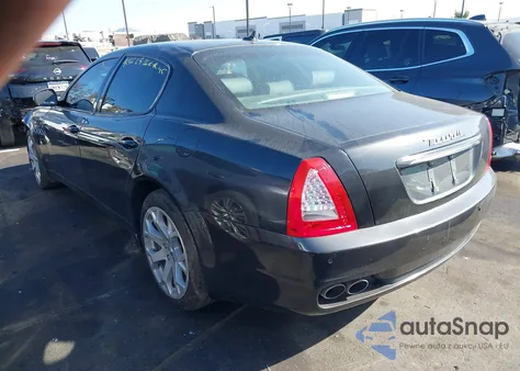 2012 Maserati Quattroporte S z USA, uszkodzony, nr VIN ZAM39JKA3C0064984